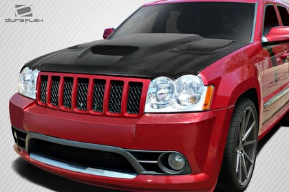 Carbon Fiber Hellcat Hood 05-10 Jeep Grand Cherokee